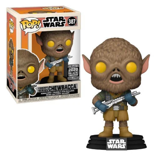Star Wars Chewbacca 2020 Galactic Convention EXC Funko Pop! Vinyl Image 1