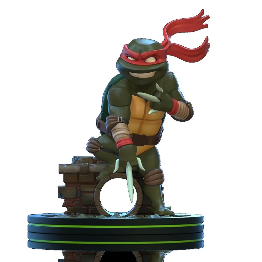 Quantum Mechanix Teenage Mutant Ninja Turtles Raphael Q-Fig Image 1