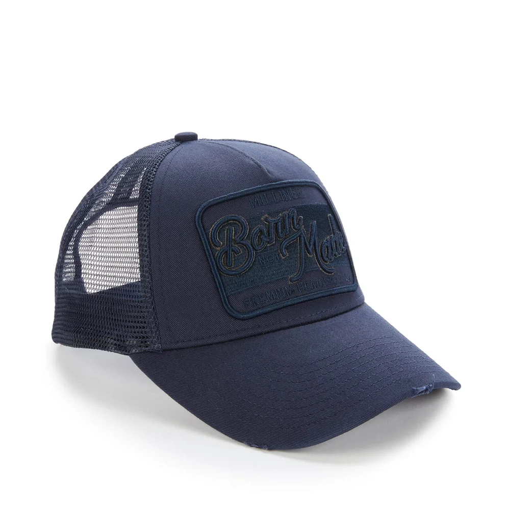 Milliner Born Not Made Trucker Cap - Navy Image 1