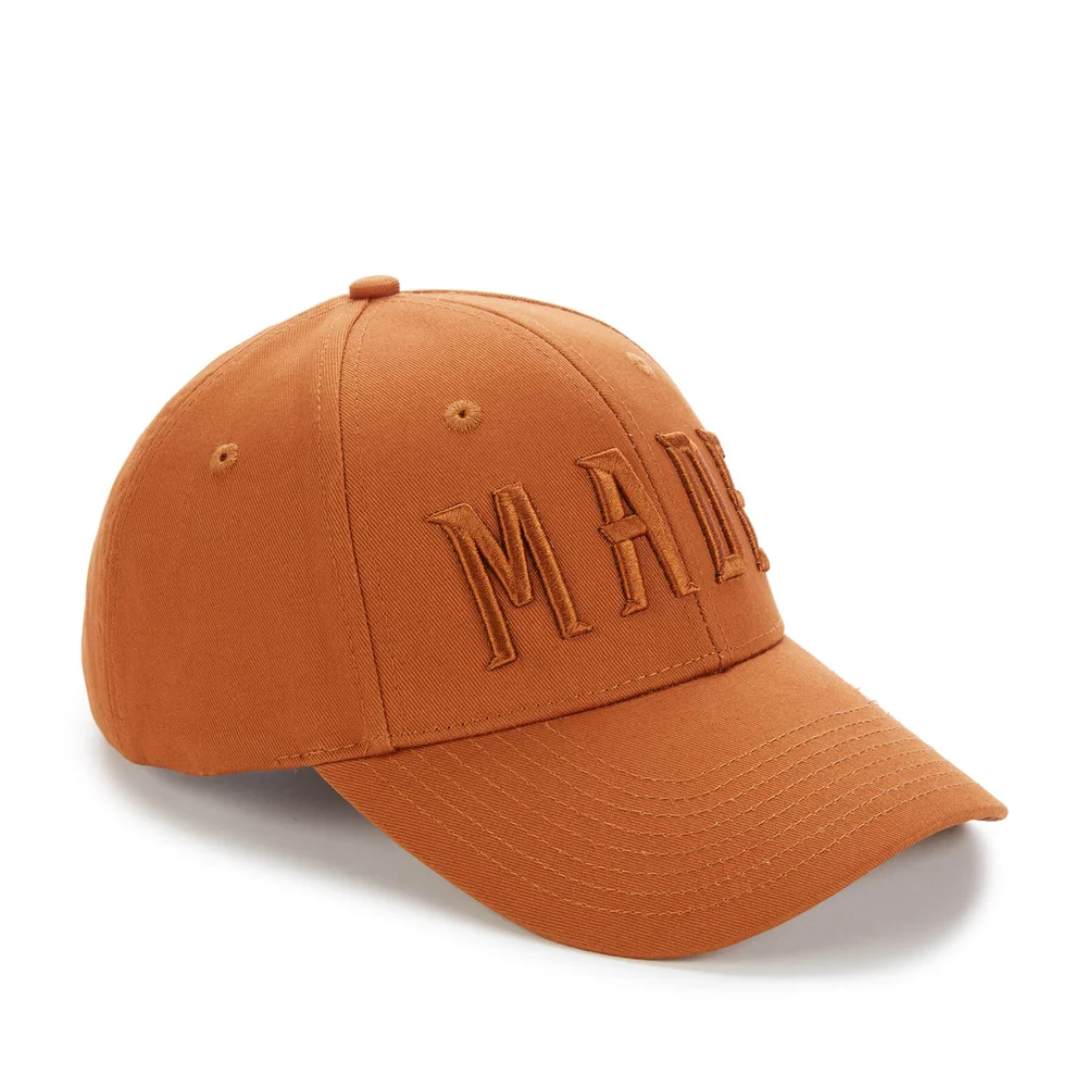 Milliner Made Baseball Cap - Mustard Image 1