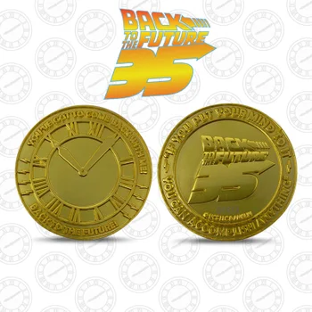 Back to the Future 35th Anniversary Gold Edition Coin