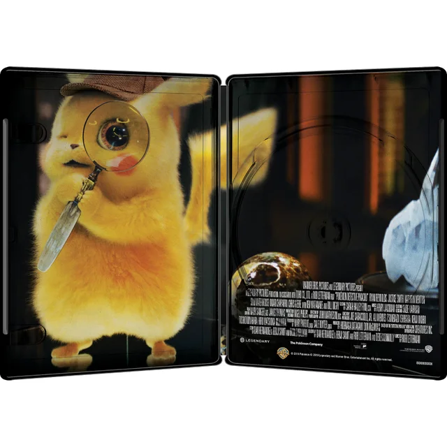 Pokémon: Detective Pikachu - 3D Limited Edition Steelbook (Includes 2D Blu-ray)