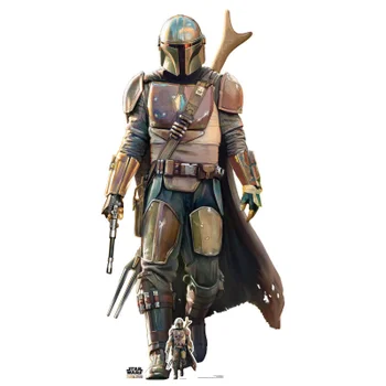 The Mandalorian - Lone Gunfighter Oversized Cardboard Cut Out