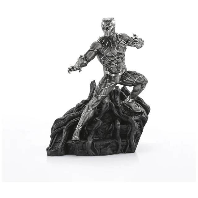 Royal Selangor Marvel Black Panther Pewter Figurine - Limited Edition