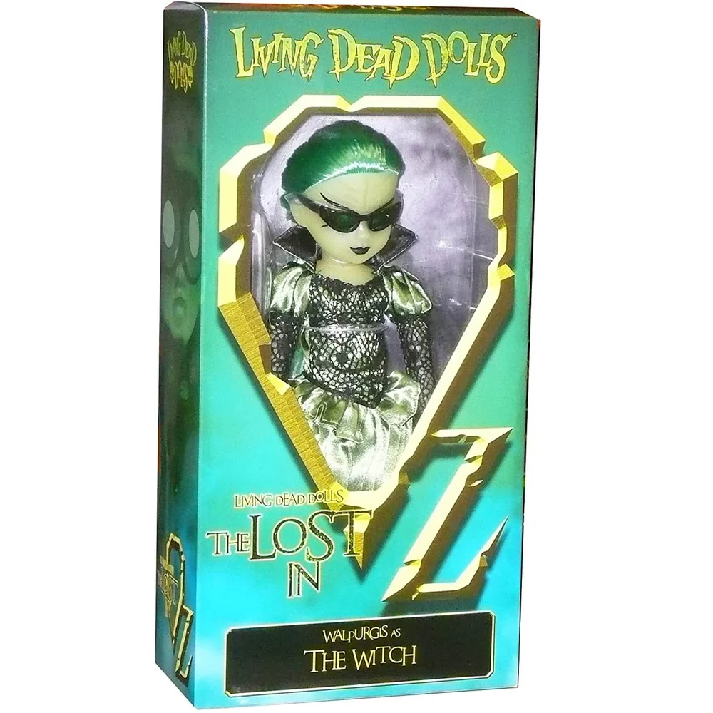 Mezco Living Dead Dolls - The Lost in OZ Exclusive Emerald City Variant - Walpurgis as the Witch Image 1