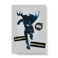 Batman Happy Birthday Greetings Card - undefined undefined