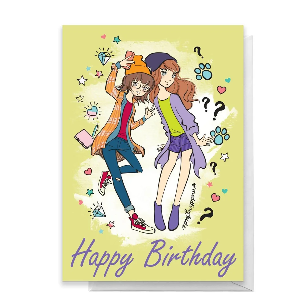 Scooby Doo 10th Birthday Girls Greetings Card - Standard Card Image 1