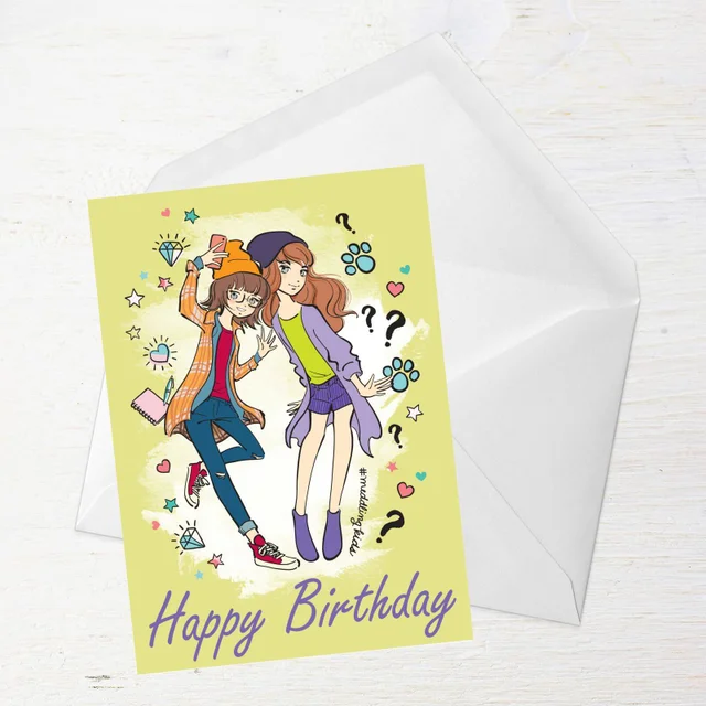 Scooby Doo 10th Birthday Girls Greetings Card
