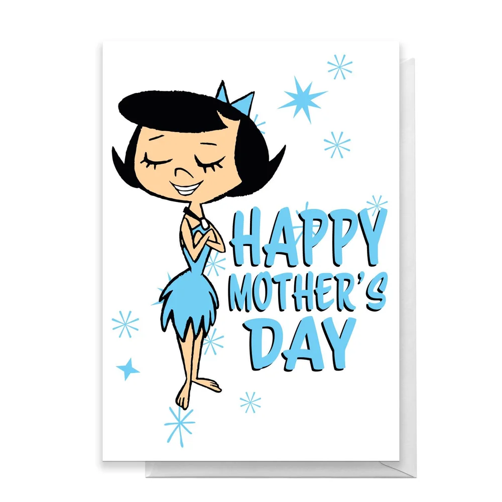Flintstones Happy Mother's Day Greetings Card - Standard Card Image 1