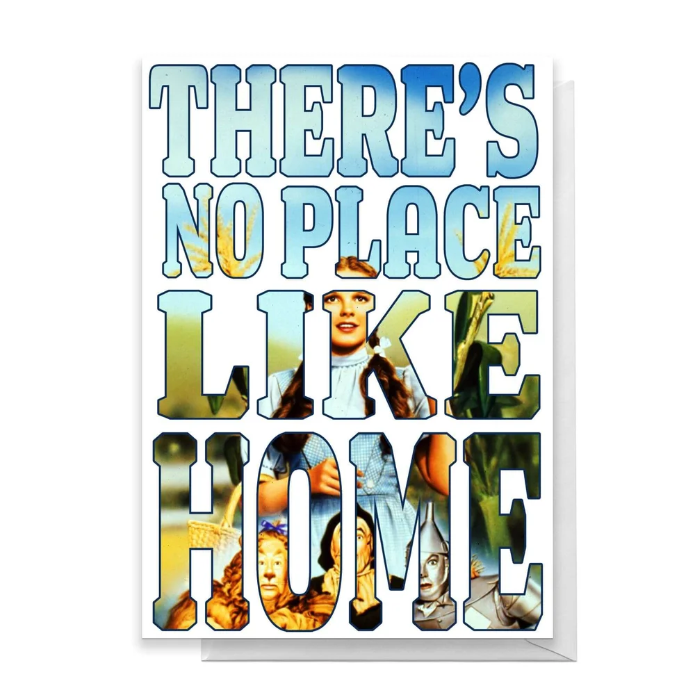 Wizard Of Oz New Home Greetings Card - Large Card Image 1