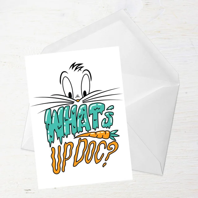Looney Tunes What's Up Doc? Greetings Card