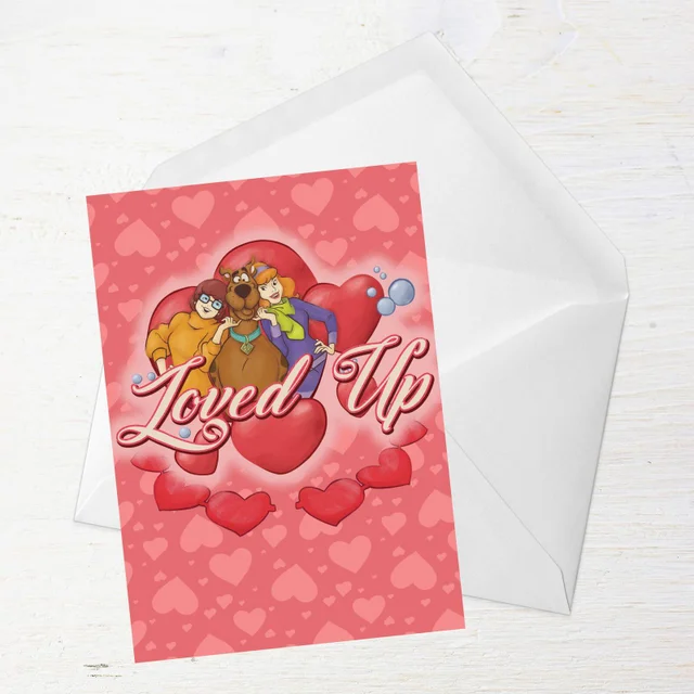 Scooby Doo Valentines Loved Up Greetings Card