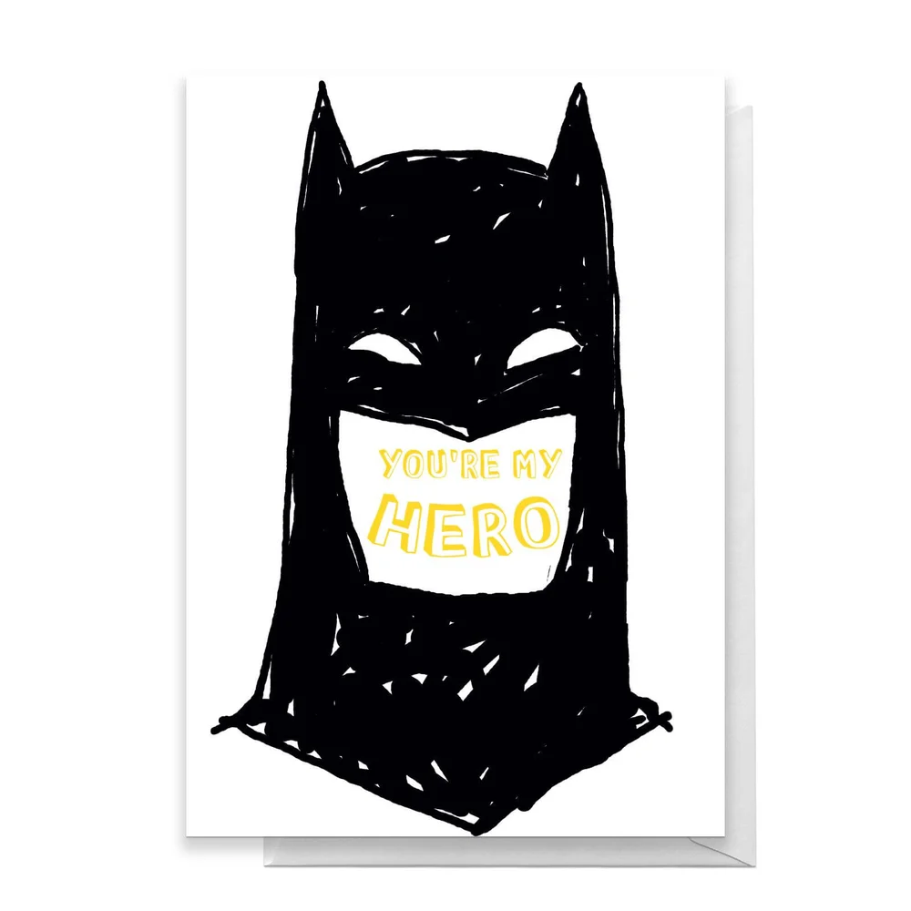 Batman You're My Hero Greetings Card - Giant Card Image 1