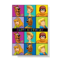 Scooby Doo Gang Happy Birthday Greetings Card - undefined undefined