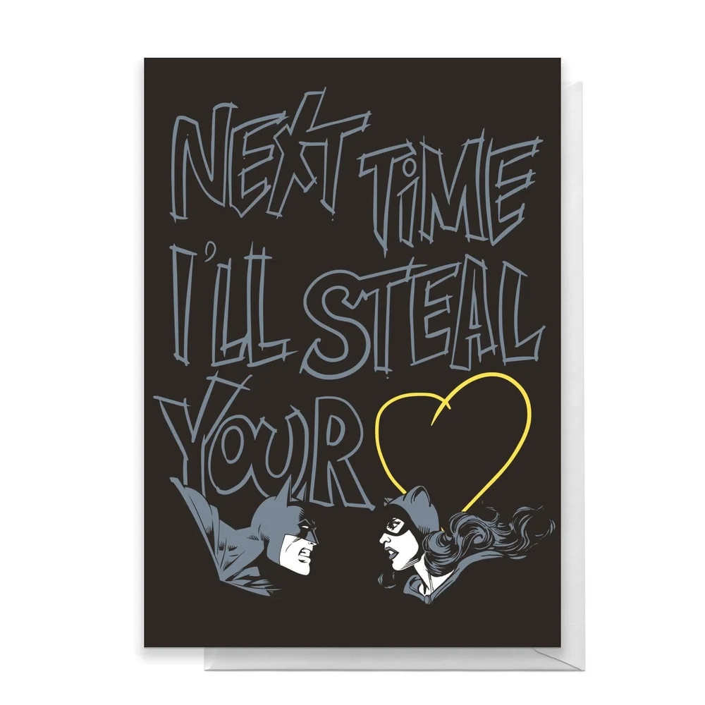 DC Valentine's Day Greetings Card - Large Card Image 1