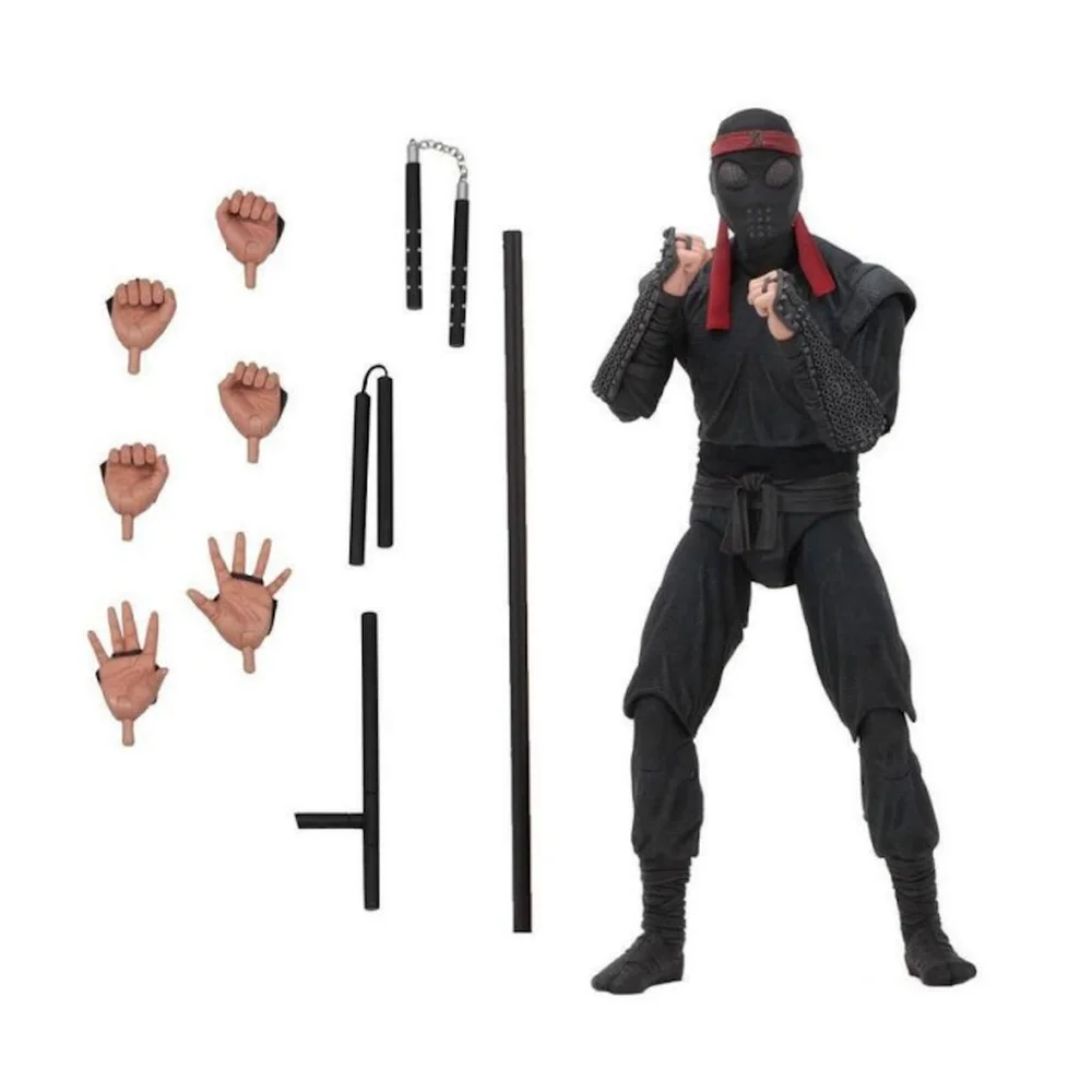 NECA Teenage Mutant Ninja Turtles (1990 Movie) 7 Inch Action Figure - Foot Soldier (Melee Weaponry) Image 1