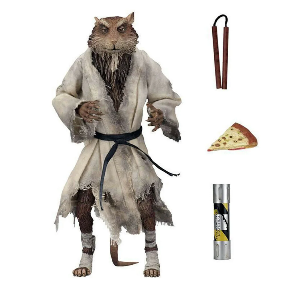 NECA Teenage Mutant Ninja Turtles 7 Inch Scale Action Figure - Splinter Image 1