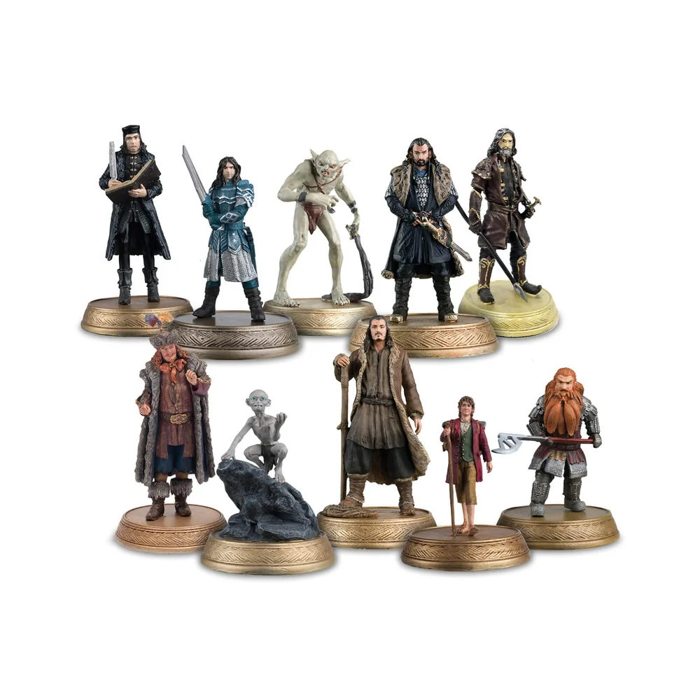 The Hobbit Collector's Complete Set of 10 Figures Image 1