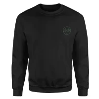 Rick and Morty Morty Embroidered Unisex Sweatshirt - Black - undefined undefined