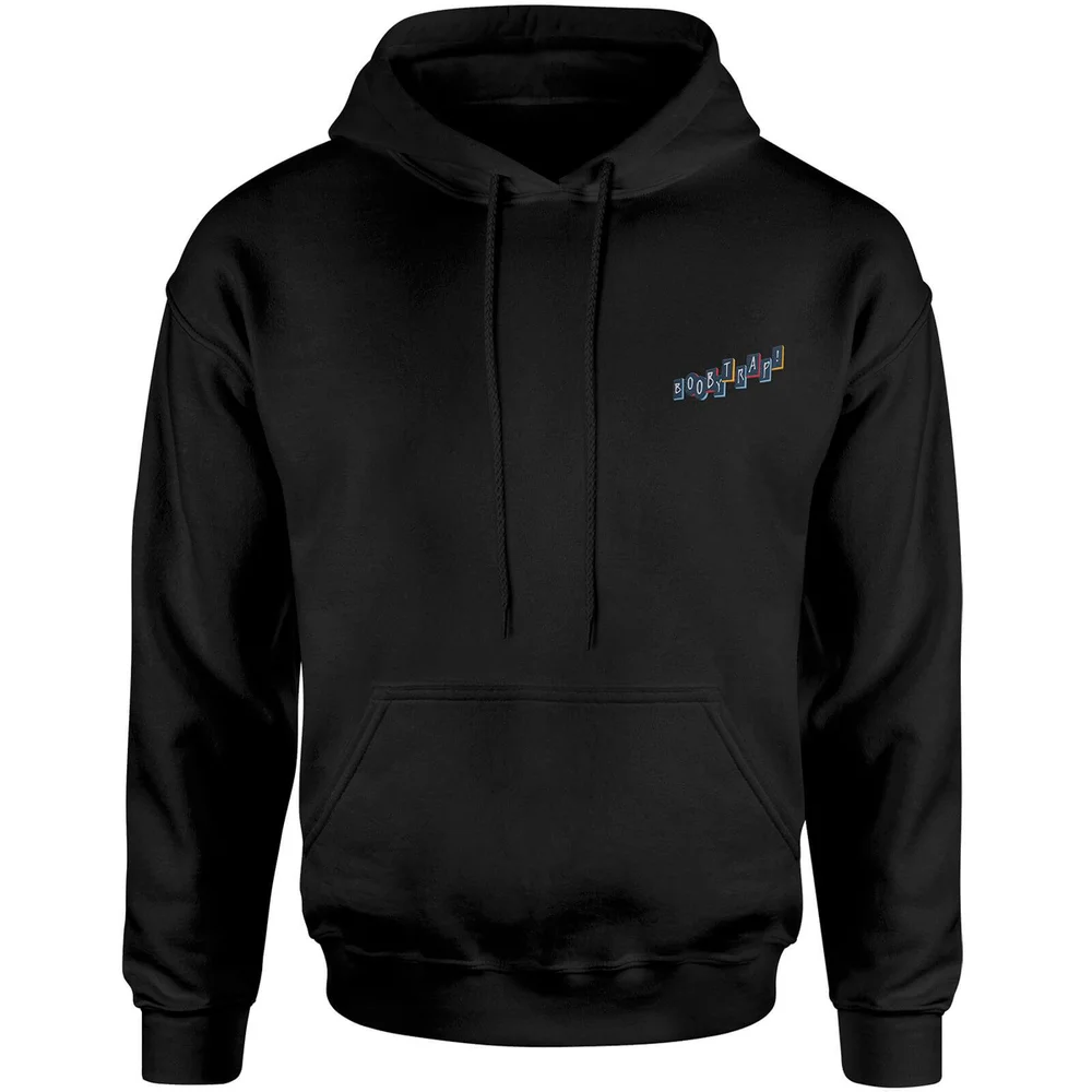 DC Birds of Prey Boobytrap Embroidered Unisex Hoodie - Black - S Image 1