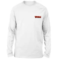 DC Wonder Woman WW84 Embroidered Unisex Long Sleeved T-Shirt - White - undefined undefined