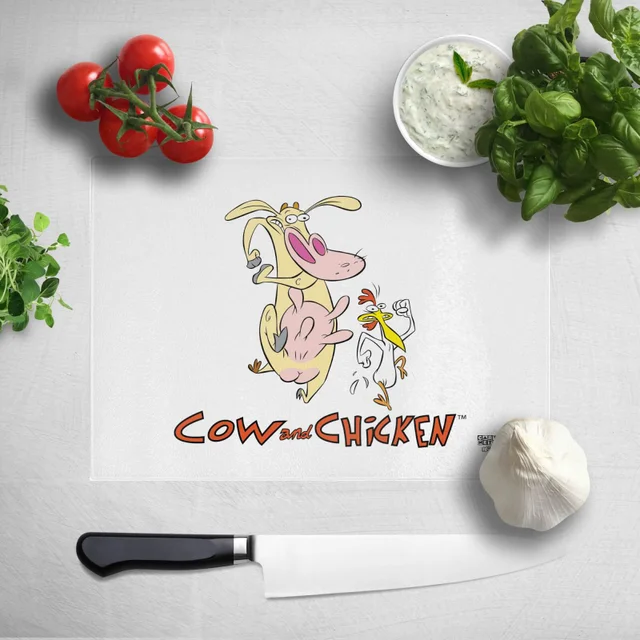 Cow And Chicken Chopping Board