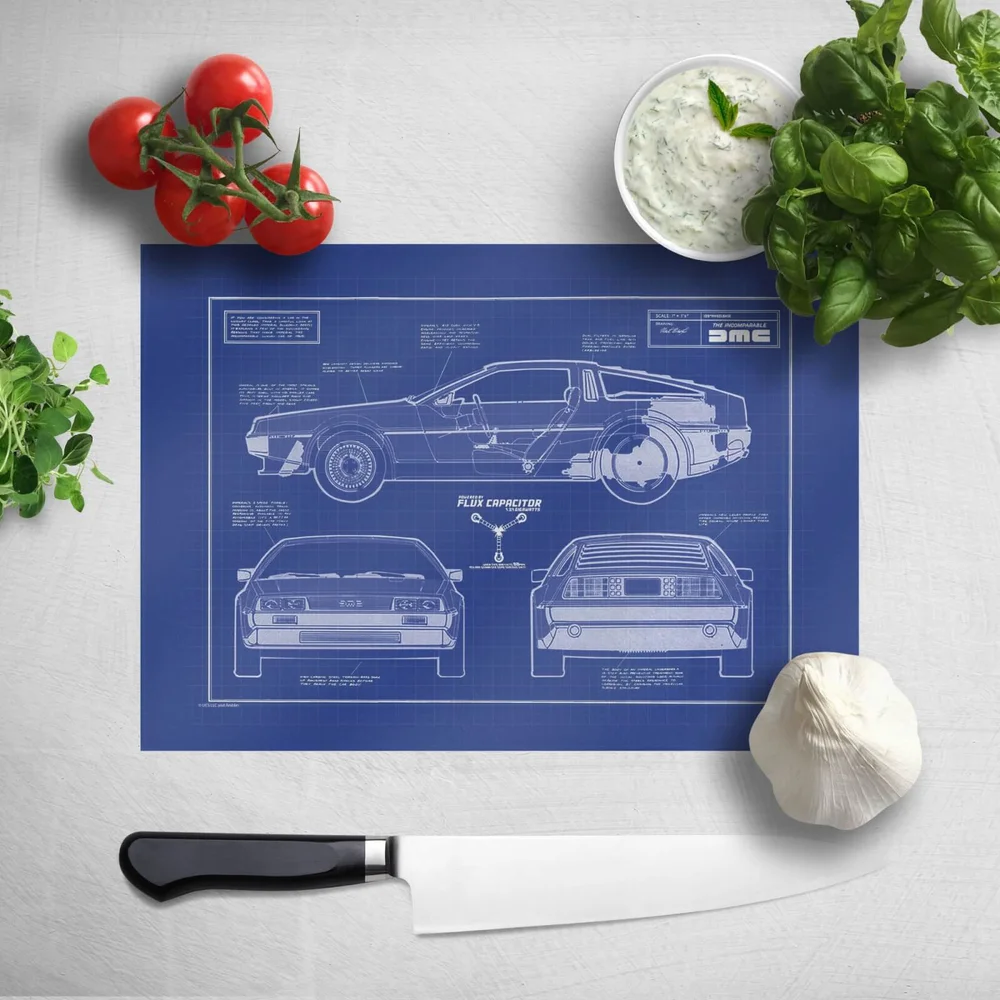 Back To The Future Chopping Board Image 1