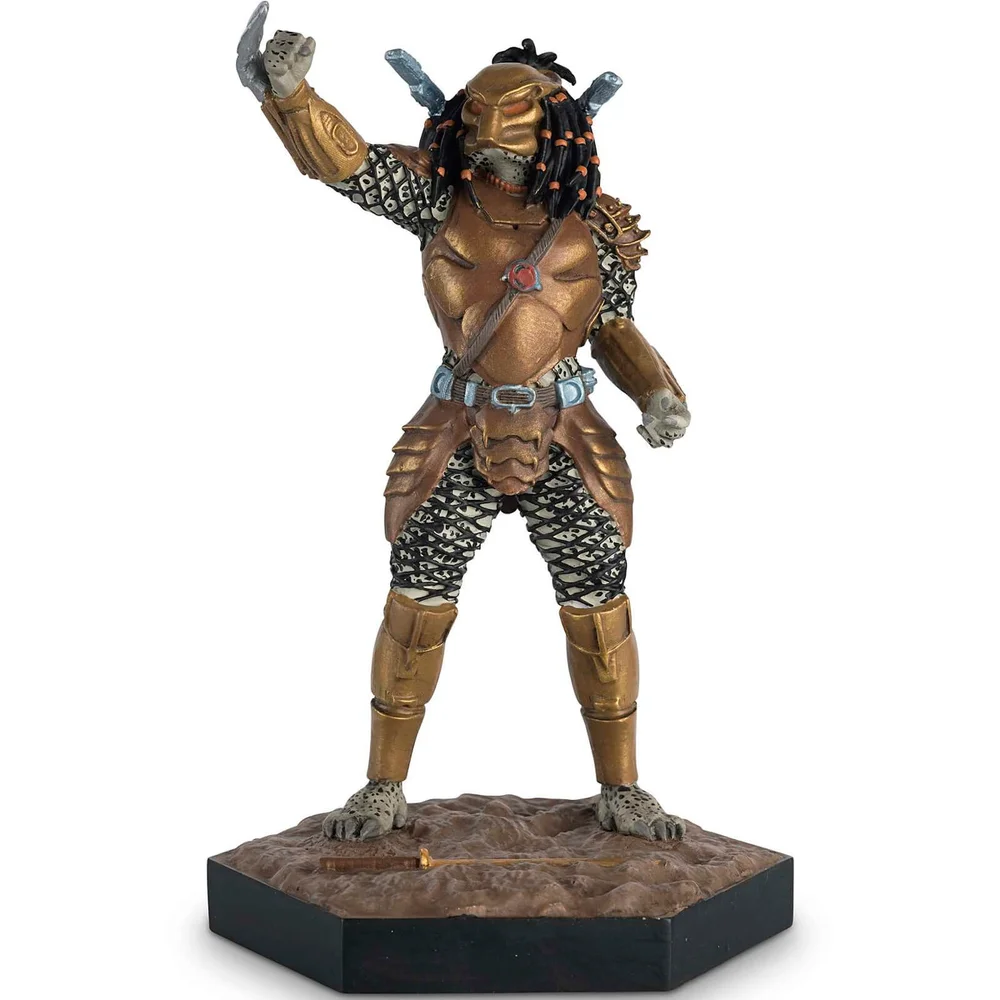Eaglemoss Figure Collection - Predator Top-Knot Predator AVP: War Figurine Image 1
