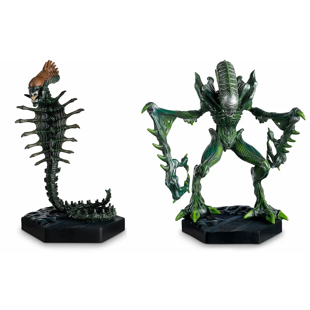Eaglemoss Figure Collection - Alien Retro Snake & Mantis Figurine Set (2 Pack) Image 1