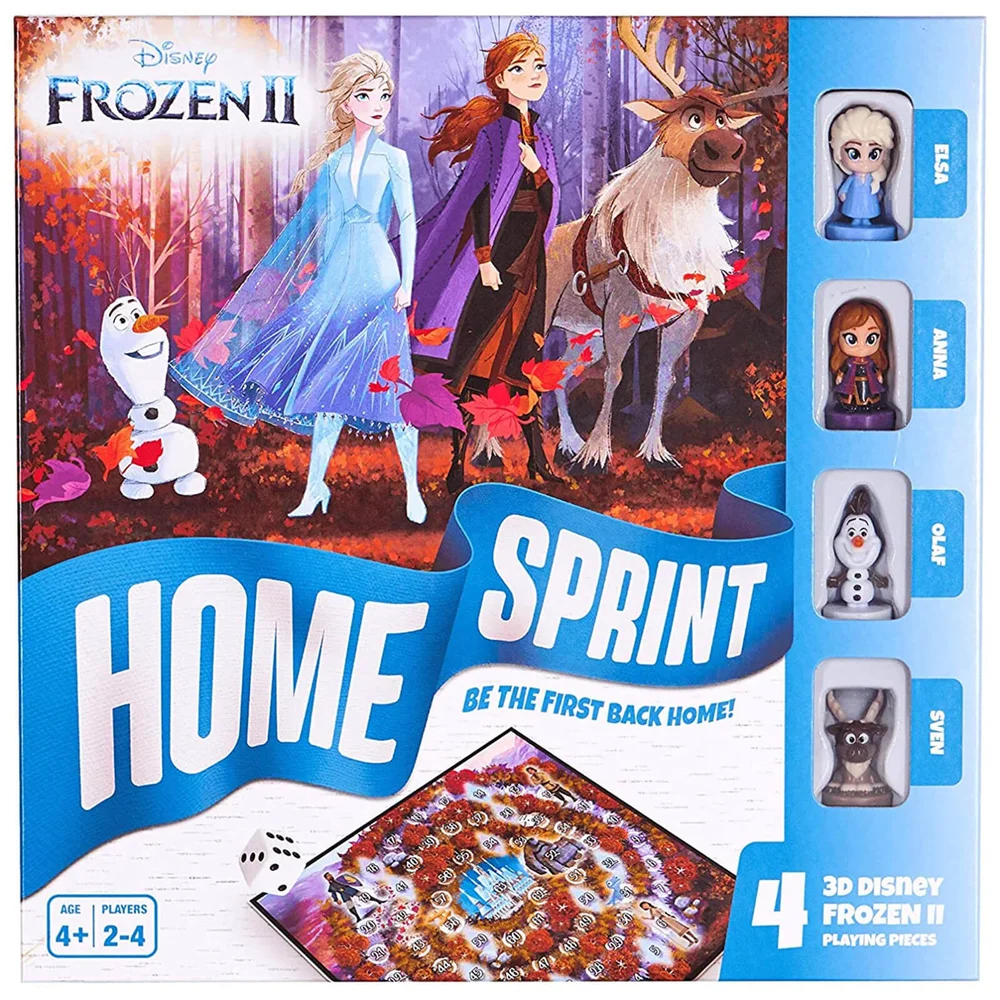 Disney Frozen 2 Home Sprint Board Game Image 1