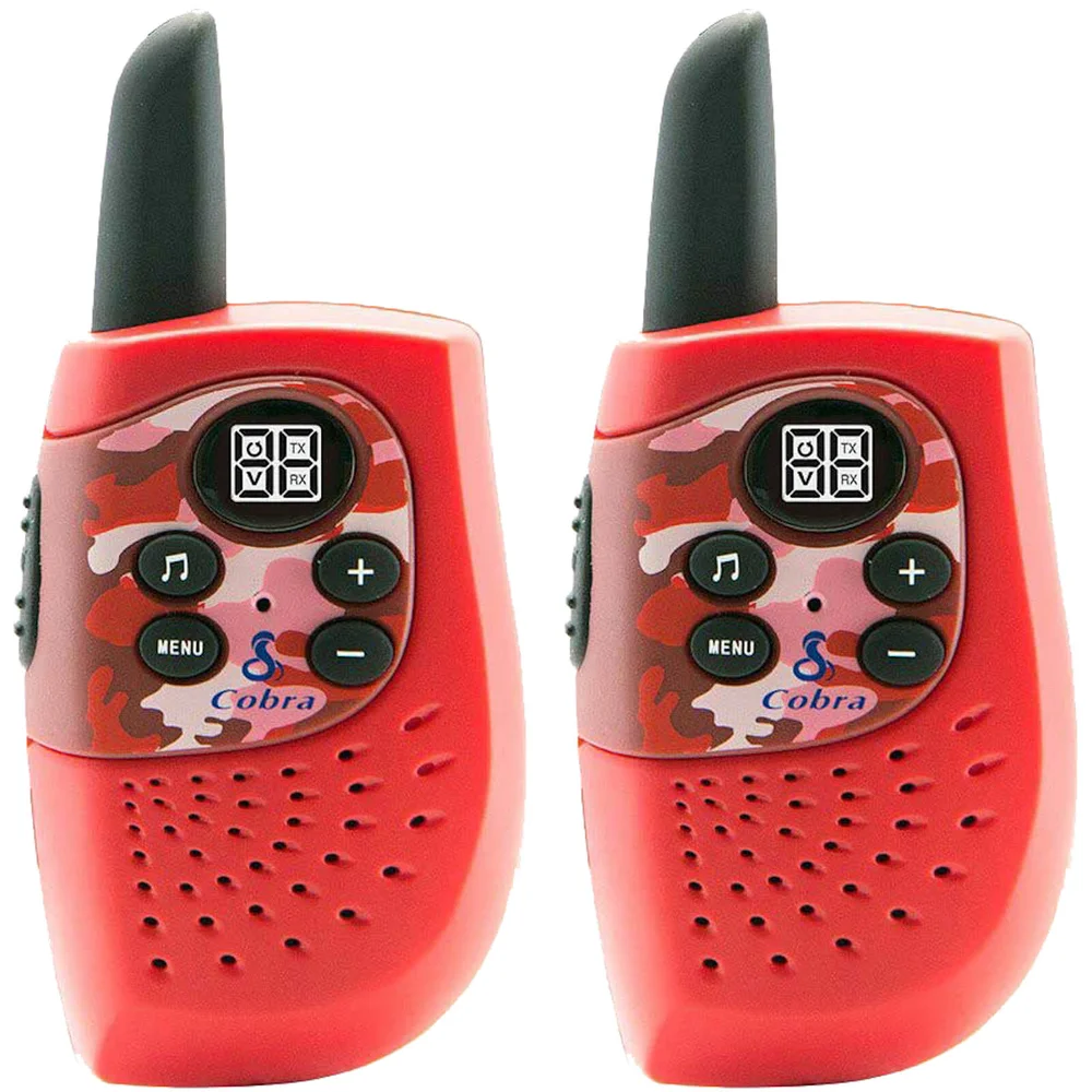 Cobra HM230 'Hero Series' Kids Compact Walkie Talkie with 3km Range and Power Saving Function - Red Image 1