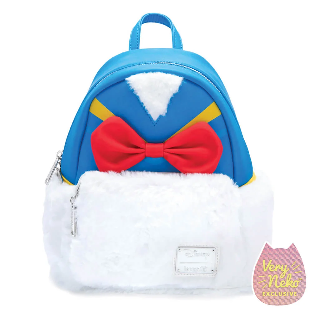 Loungefly Disney Donald Duck Figural Mini Backpack - VeryNeko Exclusive Image 1