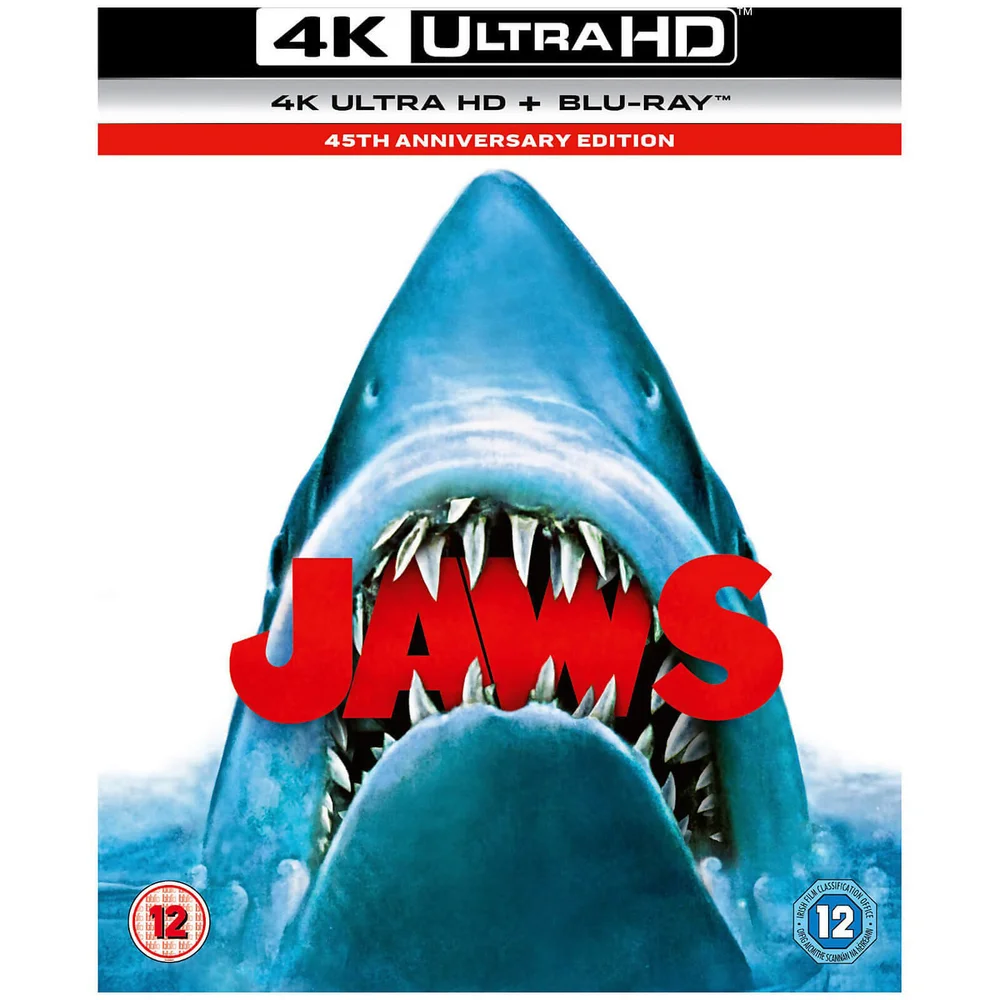 Jaws - 4K Ultra HD (Includes 2D Blu-ray) Image 1