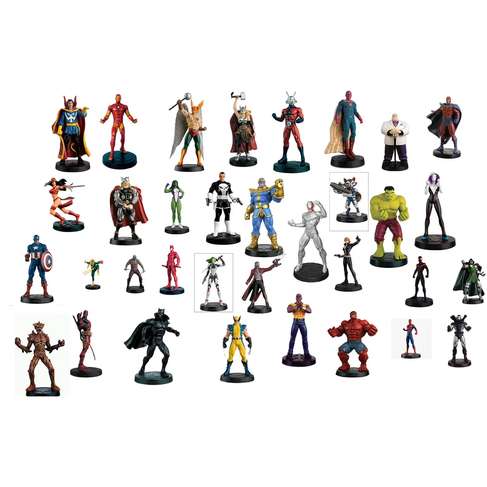 Eaglemoss Marvel Ultimate Collector's Set of 10 Mystery Figures Image 1