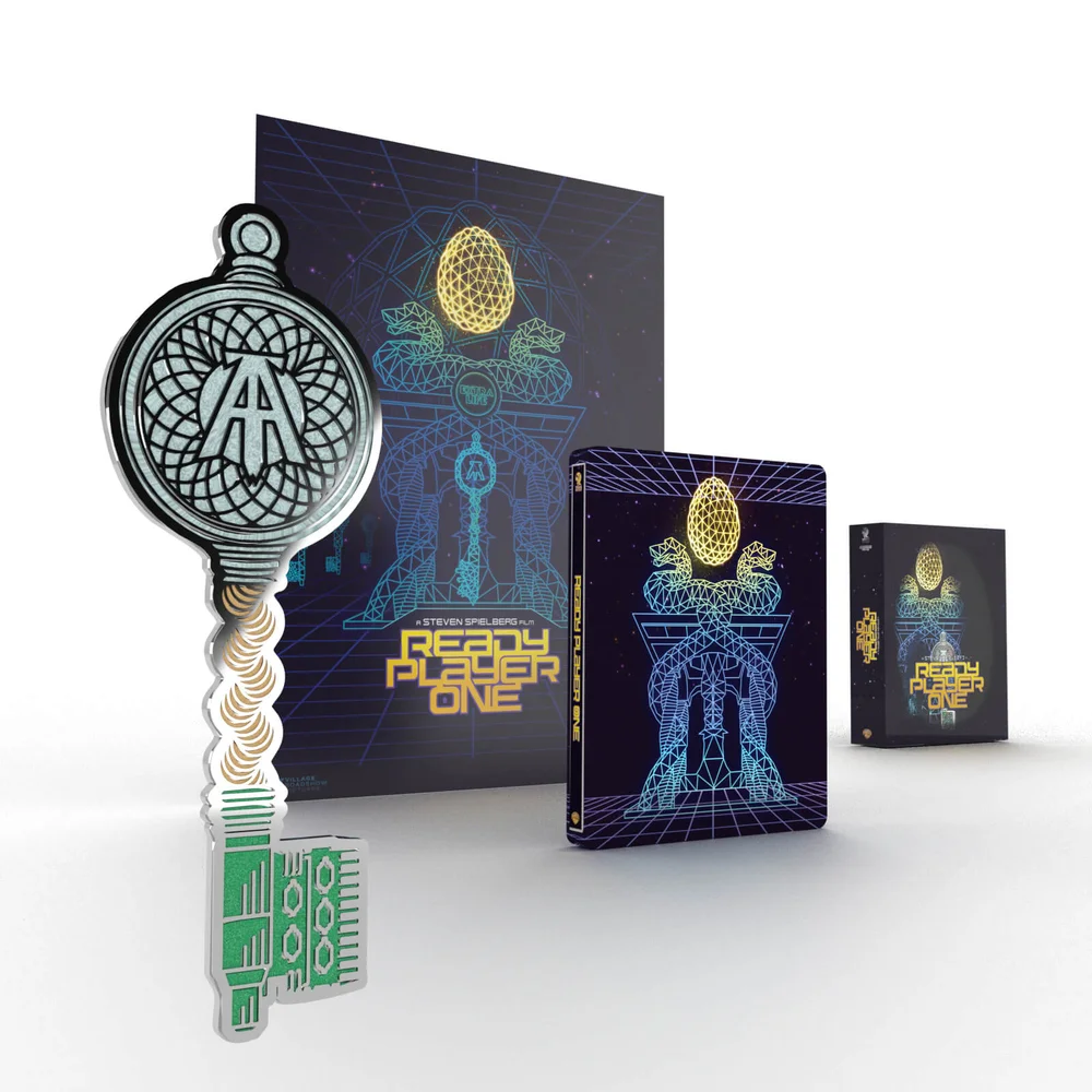Titans of Cult: Ready Player One - Limited Edition 4K Ultra HD Steelbook (Includes 2D Blu-ray) Image 1