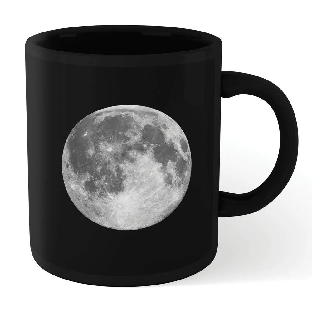 The Motivated Type Full Moon Mug - Black Image 1