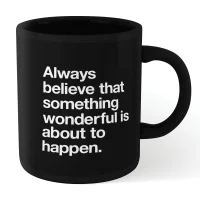 The Motivated Type Something Wonderful Mug - Black - undefined undefined