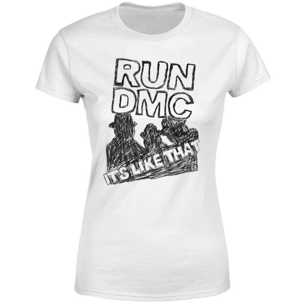 Run DMC It's Like That Women's T-Shirt - White - 3XL Image 1