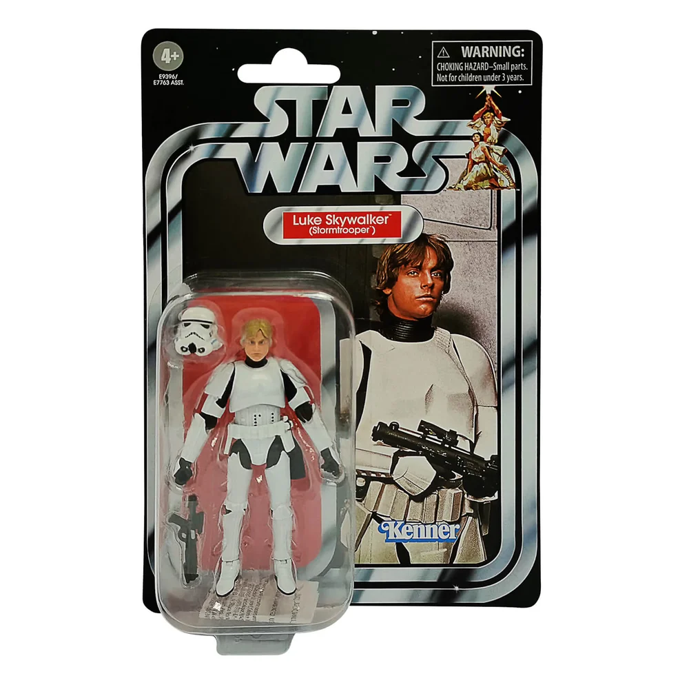 Hasbro Black Series Star Wars Vintage Collection Episode 4 Luke Skywalker Trooper Action Figure Image 1