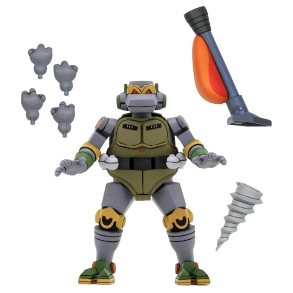 NECA Teenage Mutant Ninja Turtles Cartoon Metalhead Ultimate 7 Inch Scale Action Figure Image 1