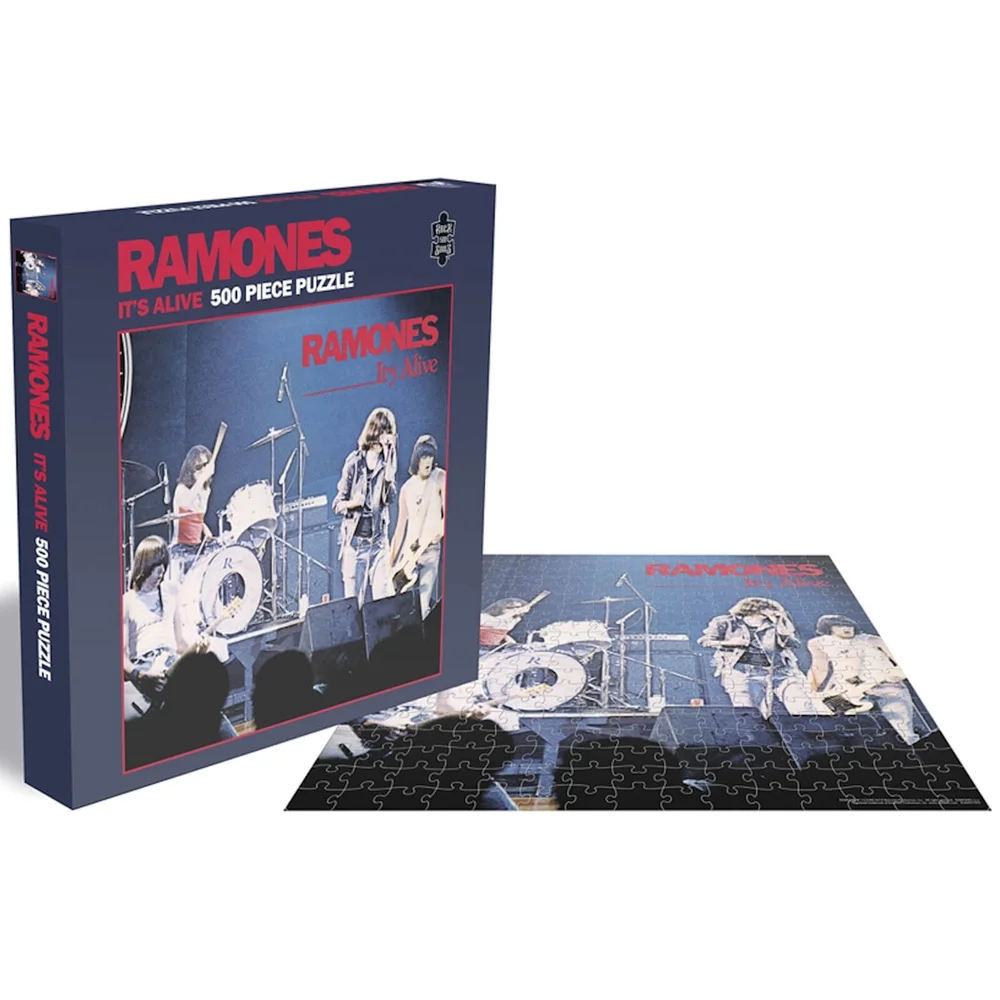 Ramones It's Alive (500 Piece Jigsaw Puzzle) Image 1