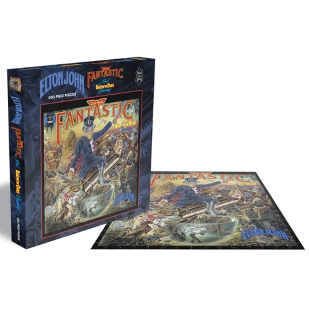 Elton John Captain Fantastic and the Brown Dirt Cowboy (500 Piece Jigsaw Puzzle) Image 1