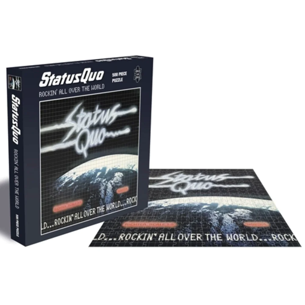 Status Quo Rockin' All Over the World (500 Piece Jigsaw Puzzle) Image 1