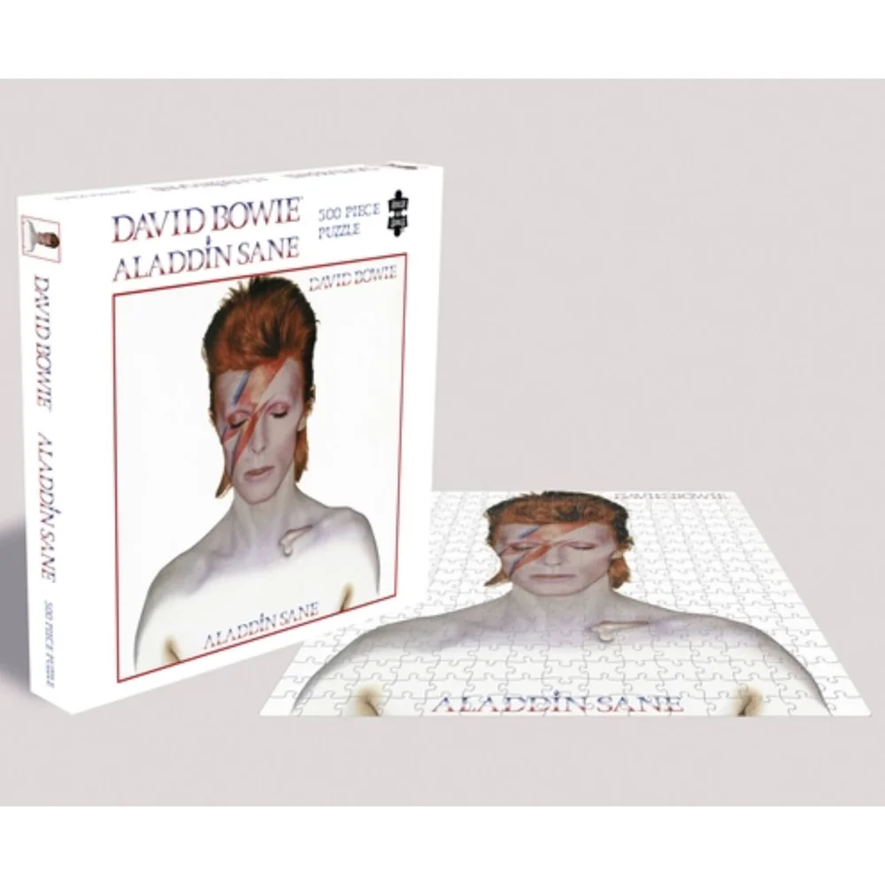 David Bowie Aladdin Sane (500 Piece Jigsaw Puzzle) Image 1