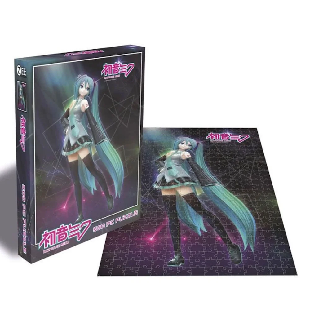 Hatsune Miku Miku Dancing (500 Piece Jigsaw Puzzle) Image 1