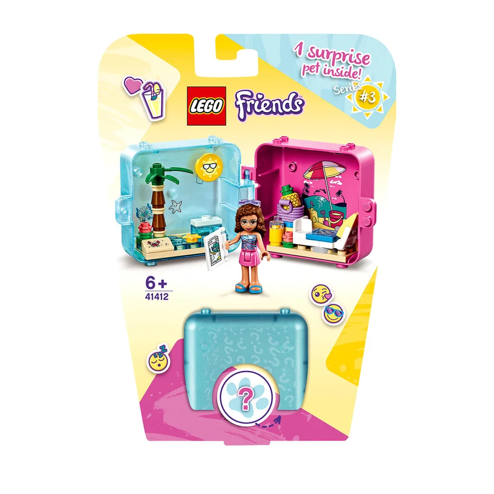LEGO Friends: Olivia's Summer Play Cube (41412) Image 1