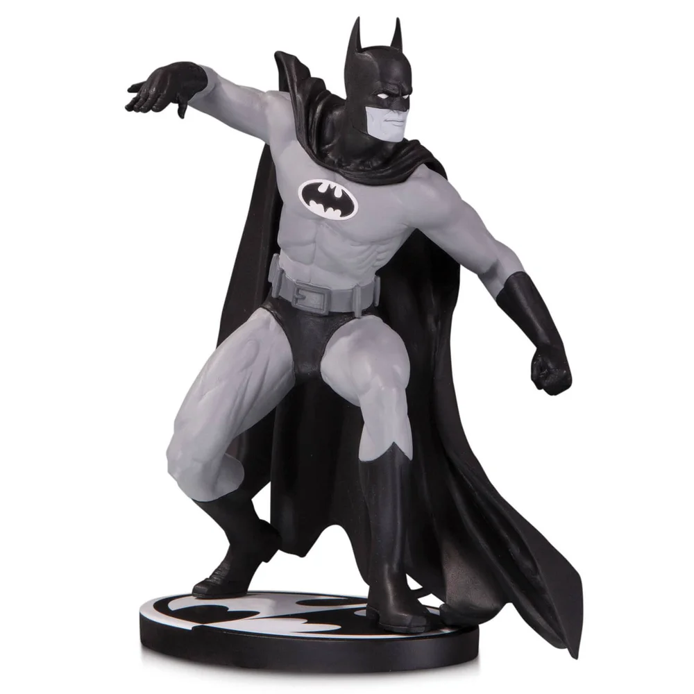 DC Collectibles DC Comics Batman Black and White Batman by Gene Colan Statue Image 1