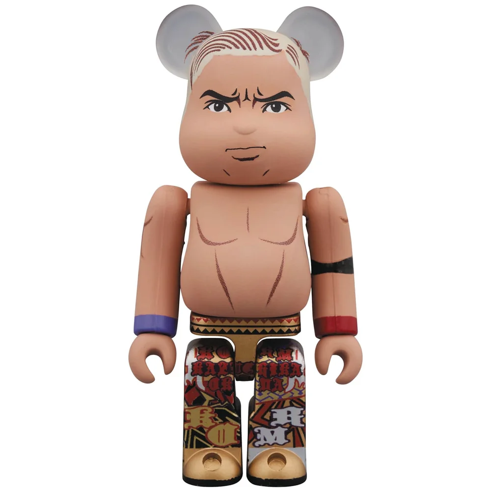 Medicom New Japan Pro-Wrestling Kazuchika Okada Be@rbrick! 100% Figure Image 1