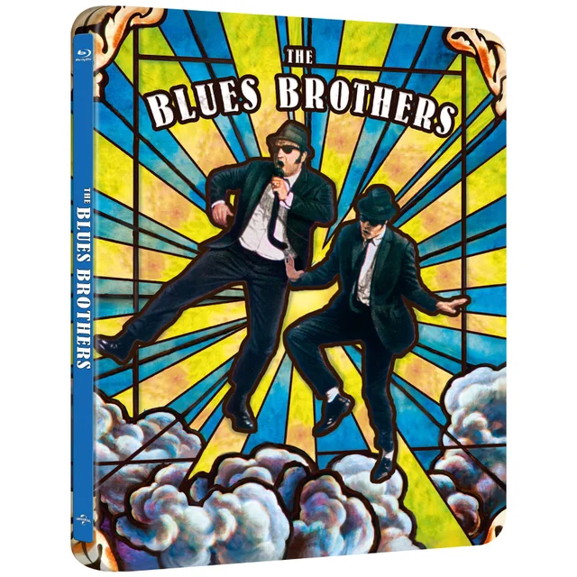 The Blues Brothers – Zavvi Exclusive 4K Ultra HD Deluxe Steelbook (Includes 2D Blu-ray)