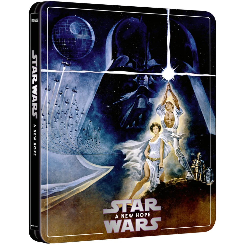 Star Wars: Episode IV – A New Hope – Zavvi Exclusive 4K Ultra HD Steelbook (3 Disc Edition includes Blu-ray) Image 1